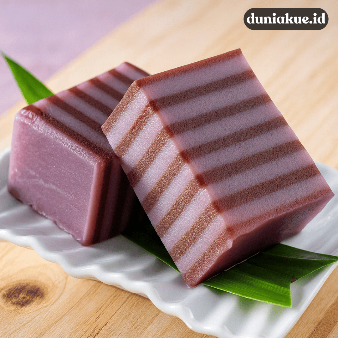 kue lapis tepung beras 