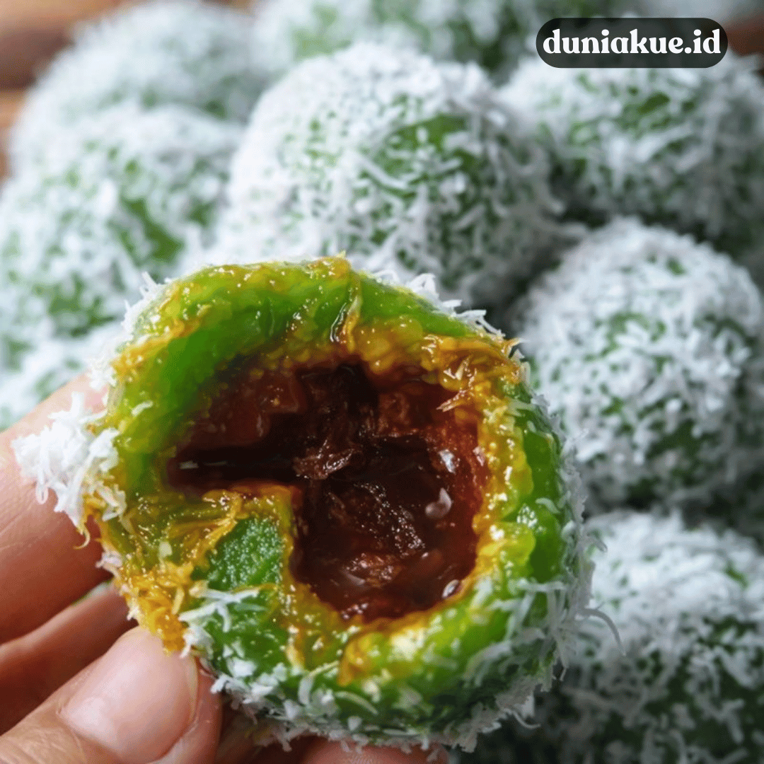 cara membuat kue klepon